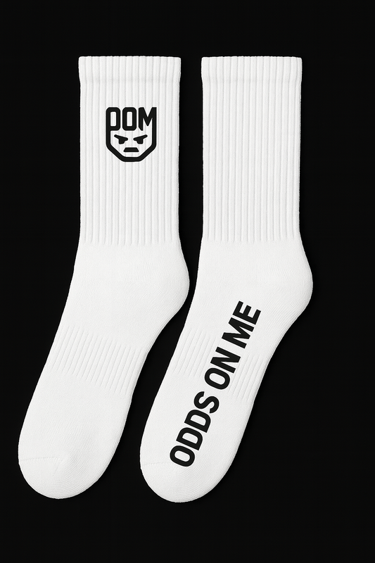 OOM Mid-Calf Athletic Crew Socks